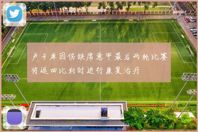 卢卡库因伤缺席意甲最后两轮比赛将返回比利时进行康复治疗